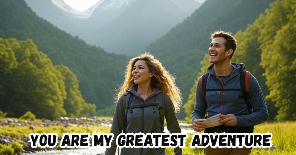 You Are My Greatest Adventure