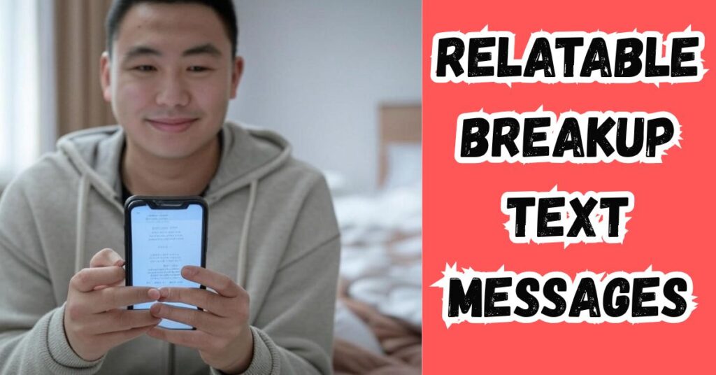 Relatable Breakup Text Messages