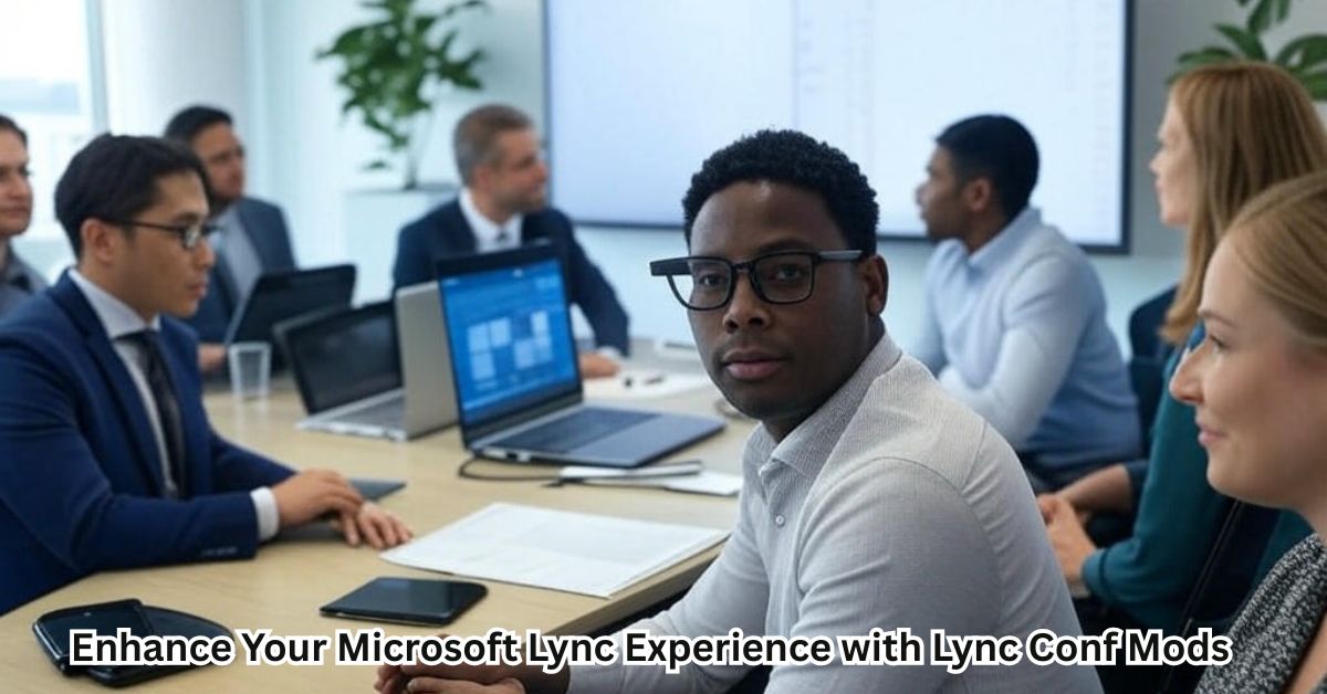 Enhance Your Microsoft Lync Experience with Lync Conf Mods