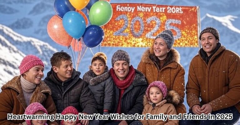 Heartwarming Happy New Year Wishes for Family and Friends in 2025