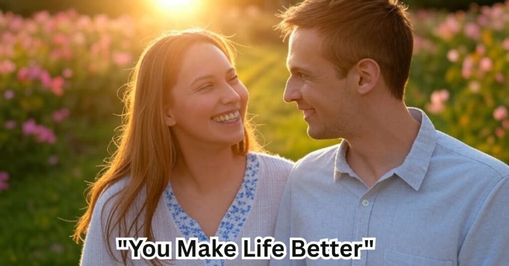 "You Make Life Better"