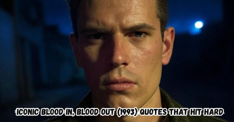 Iconic Blood In, Blood Out (1993) Quotes That Hit Hard