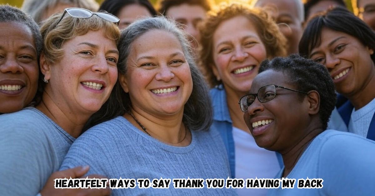 35 Heartfelt Ways to Say Thank You for Having My Back