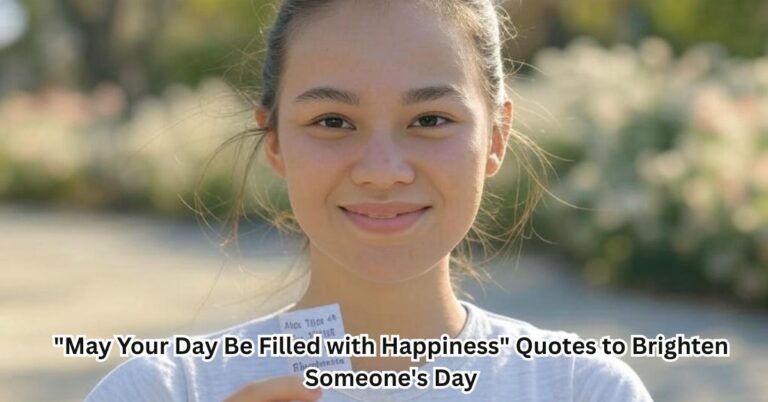 "May Your Day Be Filled with Happiness" Quotes to Brighten Someone's Day