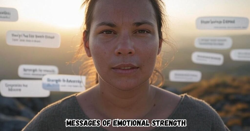 Messages of Emotional Strength