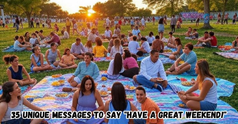 35 Unique Messages to Say "Have a Great Weekend!"