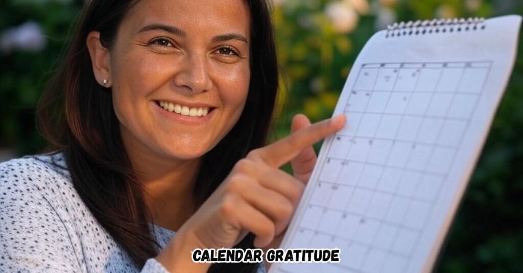 Calendar Gratitude