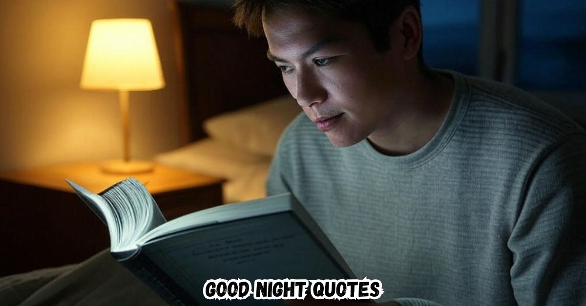 Good Night Quotes: Sweet Thoughts to End the Day