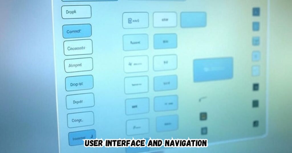 User Interface and Navigation