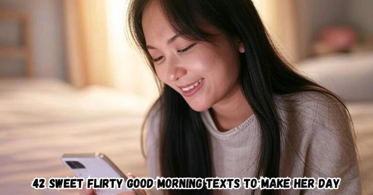 42 Sweet Flirty Good Morning Texts to Make Her Day