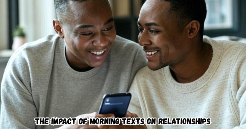 The Impact of Morning Texts on Relationships
