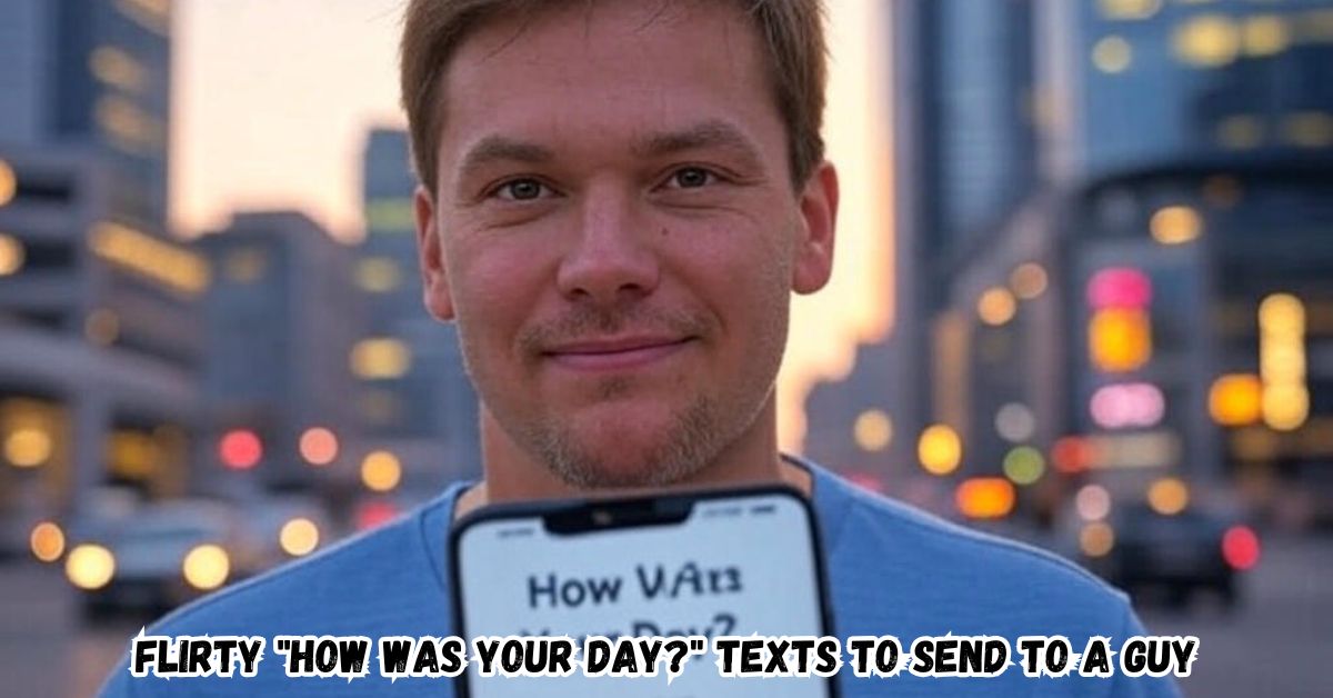 Flirty "How Was Your Day?" Texts to Send to a Guy