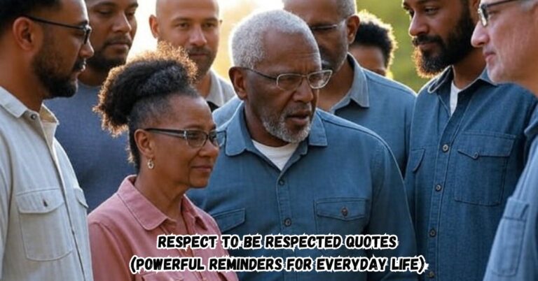 Respect to Be Respected Quotes (Powerful Reminders for Everyday Life)
